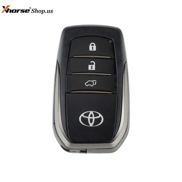 Toyota SUV XM Smart Key Shell 1692 Type RAV4 3 Buttons with logo For XM Key 5pcs/lot