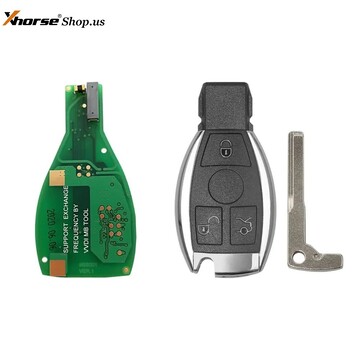 Xhorse VVDI Benz FBS3 Keylessgo Smart Key 433/315 Mhz with Key Shell 3 Button Get 1 Free Token for VVDI MB 5pc/lot