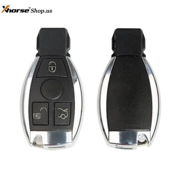 Xhorse Mercedes Benz smart key shell 3 button 5pcs/lot