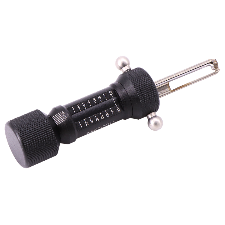 AKK 8X7 Flat Key Tool Suitable for 8-Bead/7-Bead Flat Key Lock