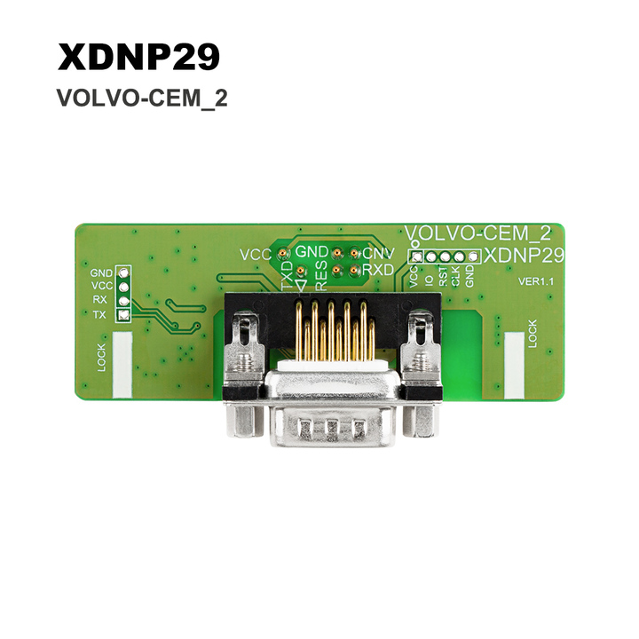 Xhorse XDNPP2CH Adapters Solder-free Volvo 3PCS Set For Xhorse MINI PROG and Key Tool Plus