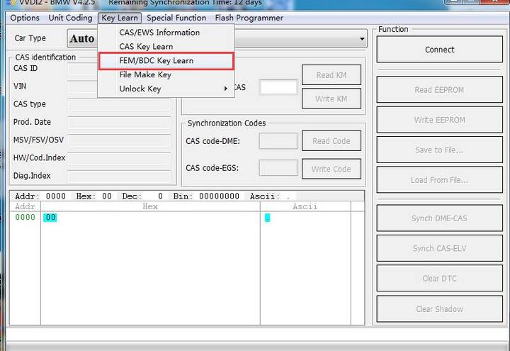 Xhorse VVDI2 Key Programmer BMW FEM/BDC Function Authorization Service