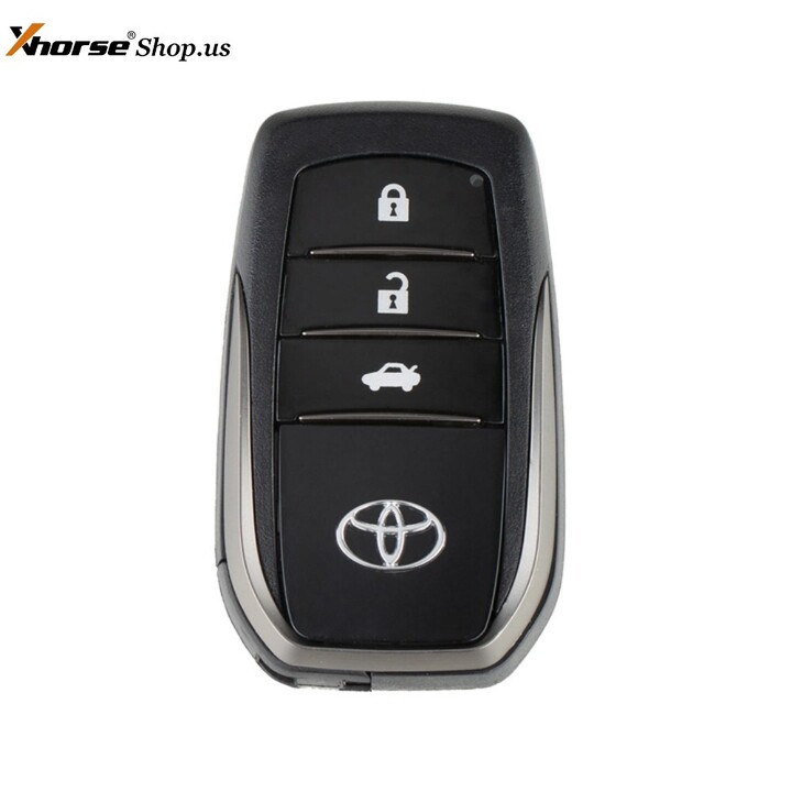 Toyota Truck XM Smart Key Shell 1689 Type 3 Buttons with logo For XM Key 5pcs/lot
