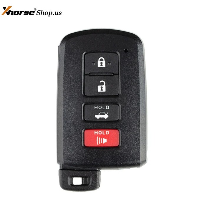 Toyota XM Smart Key Shell 1742 Type 3+1 Buttons with logo For XM Key 5pcs/lot