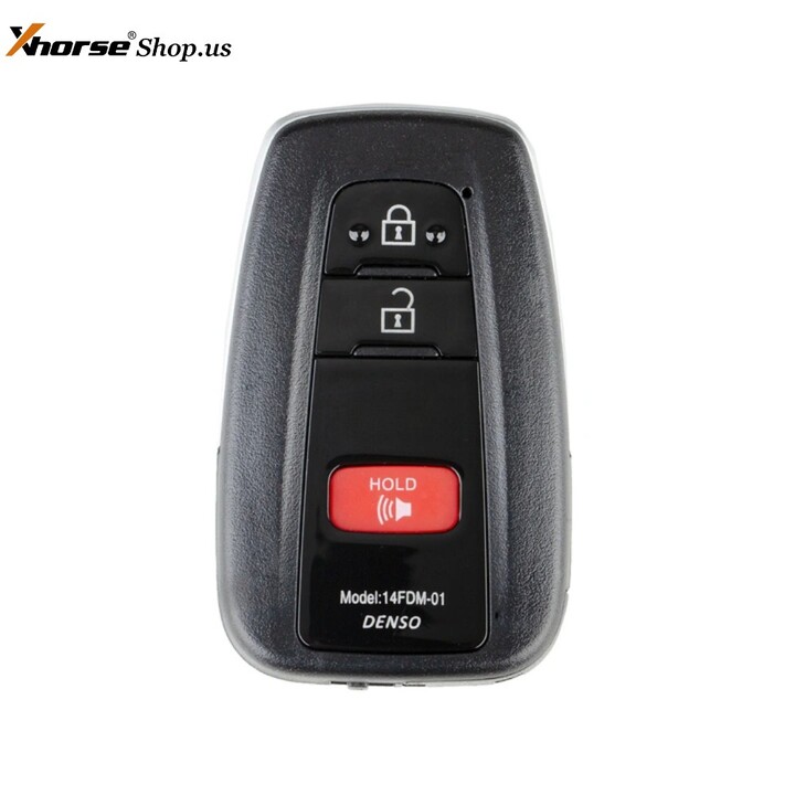 Toyota XM Smart Key Shell 1733 Type 2+1 Buttons with logo For XM Key 5pcs/lot