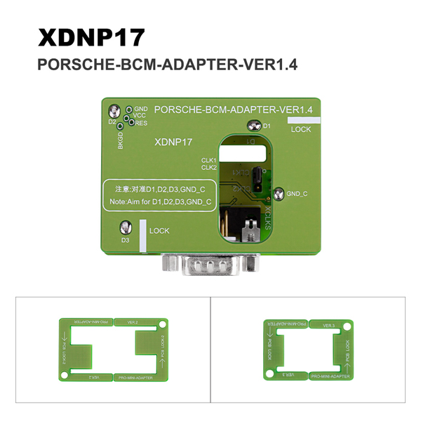 Xhorse XDNP17CH Adapters