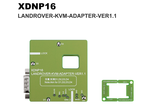 Xhorse XDNP16CH Adapters