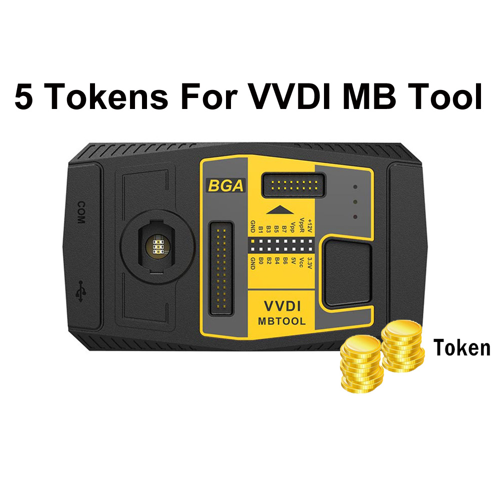 5 tokens for vvdi mb tool