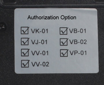 authorization option