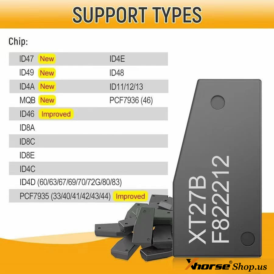 10pcs/Lot XHORSE XEB510EN B5 Super Remote with XT27B Super Chip 