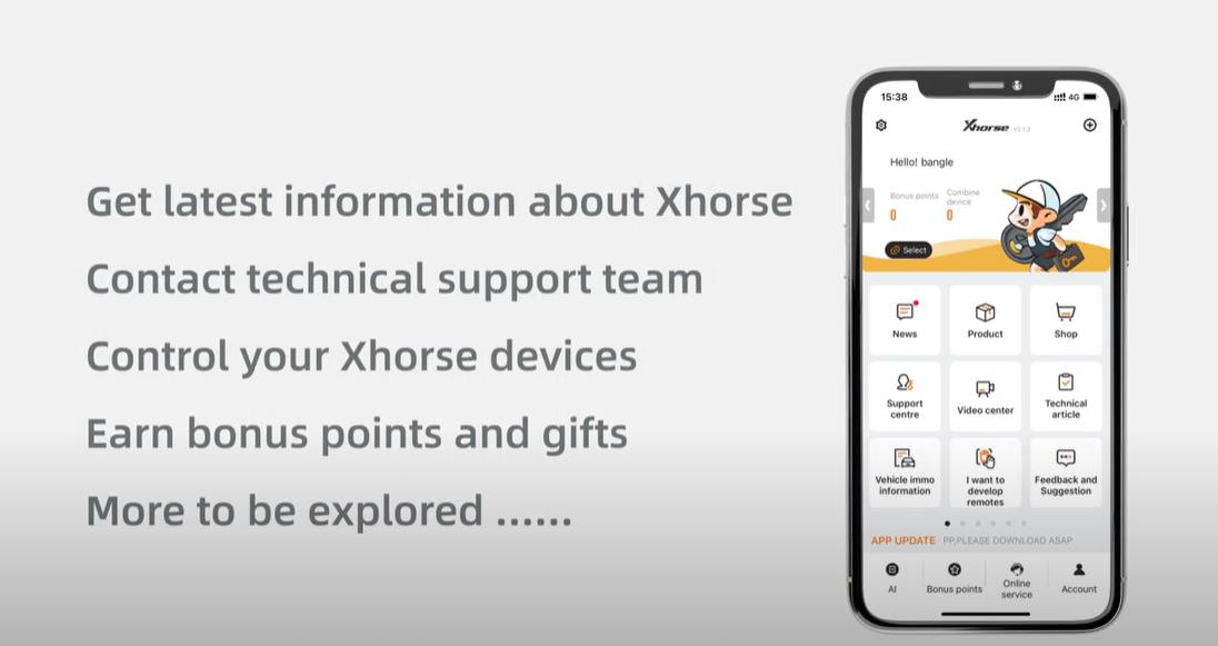 xhorse app function-01